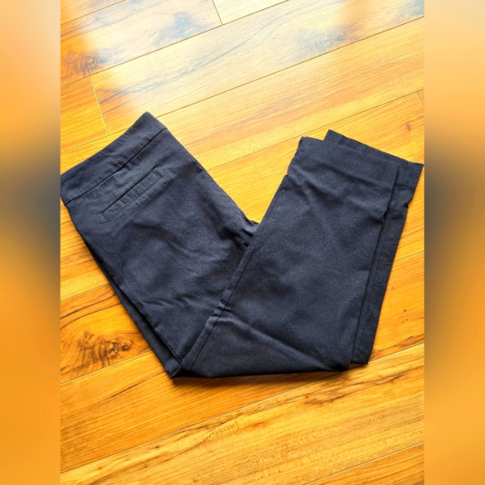 Zac & Rachel Black Cropped Ankle Pants